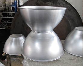 Aluminum lampshade